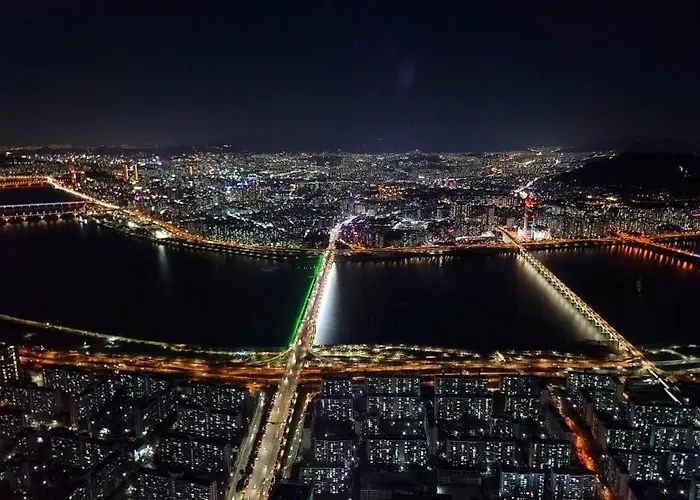 Jamsil,seoul, 6-person, Seokchon Gobun Station, Lotte World, Family Trip,20 Minutes To Gangnam,seongsu제이 원 하우스 Appartement *